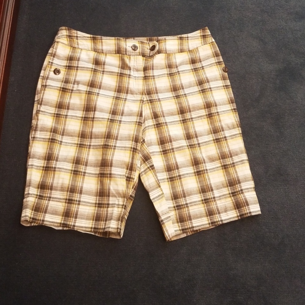 Plaid shorts